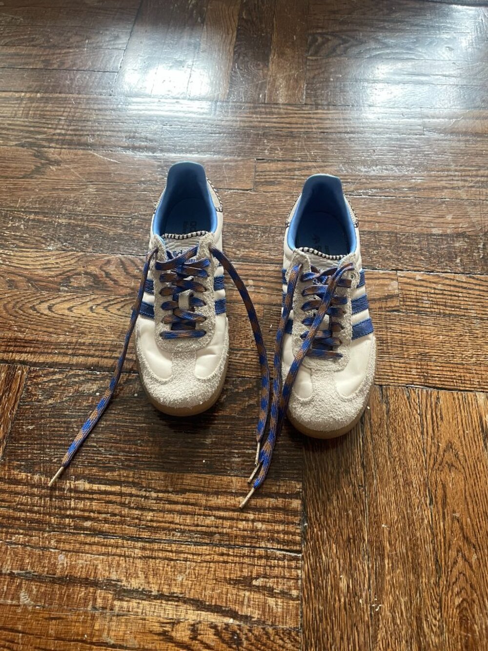 Adidas x Wales Bonner Samba - Wonder Clay, Royal Blue - Picture 2 of 6